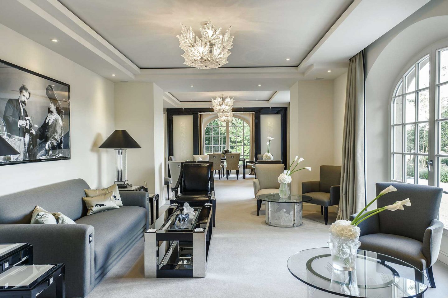 Villa René Lalique lounge